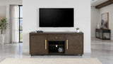 Vellara Dark Walnut 70" Tv Console - Ornate Home