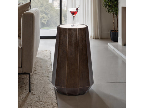 Vellara Dark Walnut Martini Table - Ornate Home