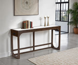 Vellara Dark Walnut Sofa Table - Ornate Home