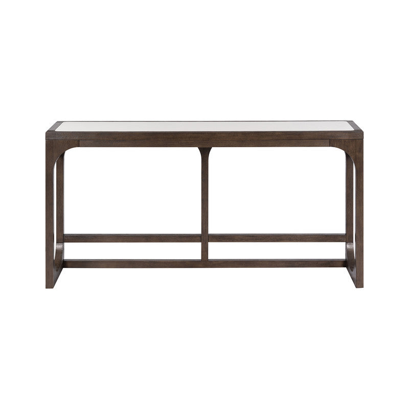 Vellara Dark Walnut Sofa Table - Ornate Home