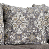 Velletri Warm Gray/Weathered White Sofa - Ornate Home