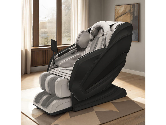 Vellurest Black/Gray Massage Chair - Ornate Home