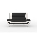 Veloce Beige/Gray Loveseat - Ornate Home