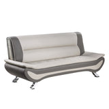 Veloce Beige / Gray Sofa & Loveseat - Ornate Home
