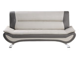 Veloce Beige/Gray Sofa - Ornate Home