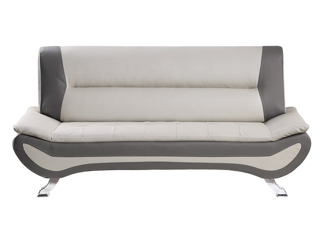 Veloce Beige/Gray Sofa - Ornate Home