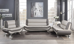 Veloce Beige/Gray Sofa - Ornate Home