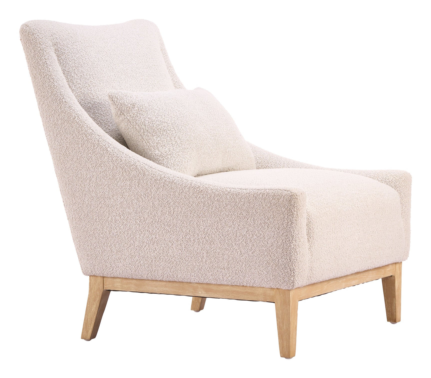 Velun Ivory Accent Chair - Ornate Home