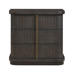 Veluto Charcoal Nightstand