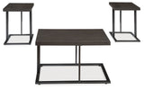 Venaldi Gunmetal Sofa Chaise with Occasional Table Set and Lamps (Online Special Price) - Ornate Home