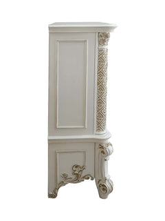 Vendome Antique Pearl Chest - Ornate Home