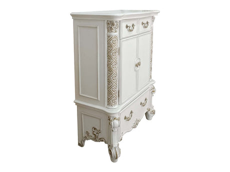 Vendome Antique Pearl Chest - Ornate Home