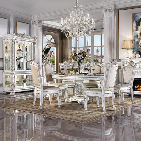 Vendome Antique Pearl Curio - Ornate Home