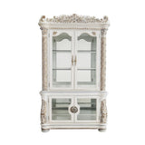 Vendome Antique Pearl Curio - Ornate Home