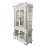 Vendome Antique Pearl Curio - Ornate Home