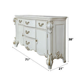 Vendome Antique Pearl Dresser - Ornate Home