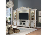 Vendome Antique Pearl Entertainment Center - Ornate Home