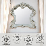 Vendome Antique Pearl Mirror - Ornate Home