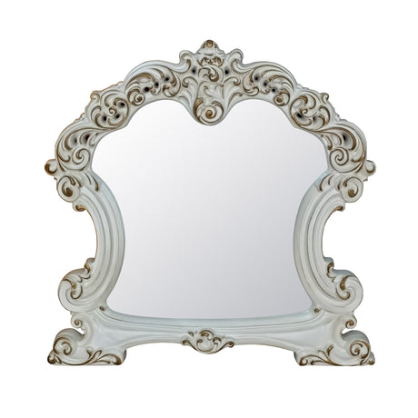 Vendome Antique Pearl Mirror - Ornate Home