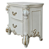 Vendome Antique Pearl Nightstand - Ornate Home