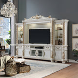 Vendome Antique Pearl TV Stand - Ornate Home