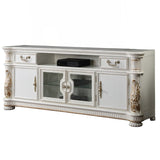 Vendome Antique Pearl TV Stand - Ornate Home