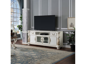 Vendome Antique Pearl TV Stand - Ornate Home