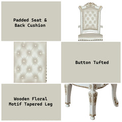 Vendome Arm Chair(Set-2) - Ornate Home