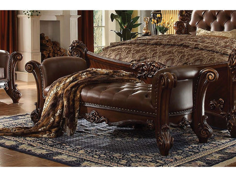 Vendome Bench in Cherry - Ornate Home