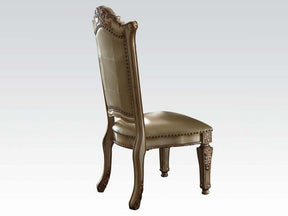 Vendome Bone & Gold Patina Side Chair (Set of 2) - Ornate Home