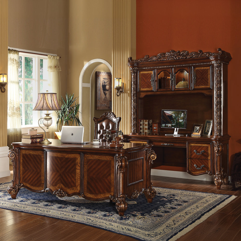 ACME Vendome Bookcase in Cherry | Ornate Home