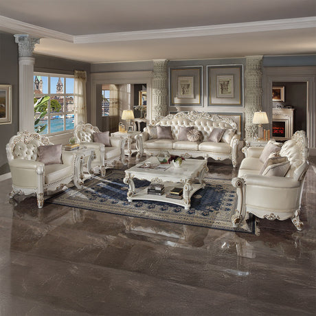 Vendome Champagne Sofa W/6 Pillows - Ornate Home