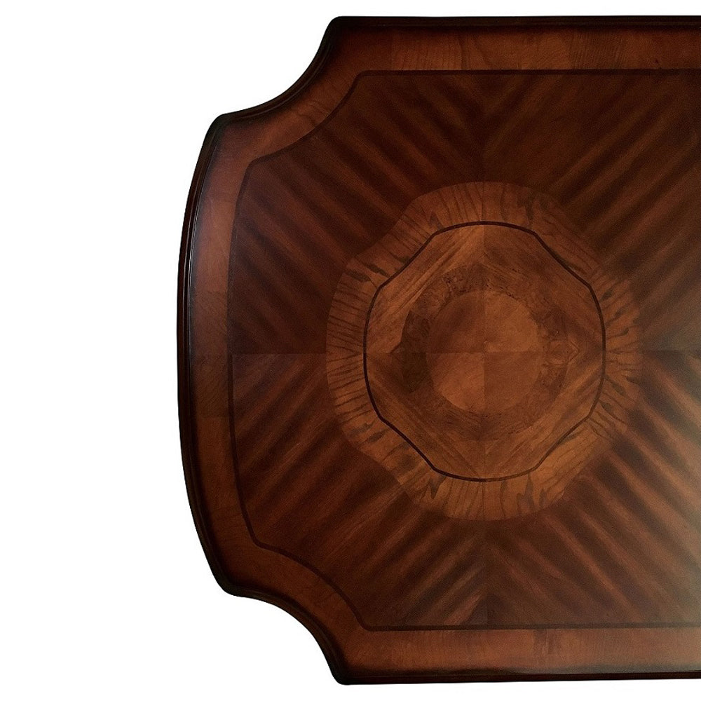 Vendome Cherry Double Pedestal Dining Table (84~120"W) - Ornate Home