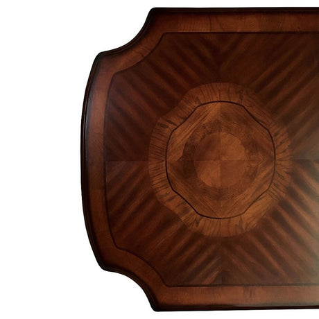 Vendome Cherry Double Pedestal Dining Table (84~120"W) - Ornate Home