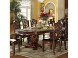 Vendome Cherry Double Pedestal Dining Table (84~120"W) - Ornate Home