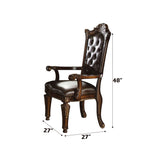 Vendome Cherry Finish Arm Chair (Set of 2) - Ornate Home