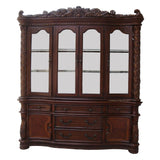 Vendome Cherry Finish Buffet and Hutch - Ornate Home