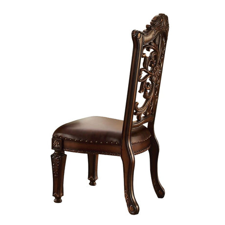Vendome Cherry Finish Side Chair (Set of 2) - Ornate Home
