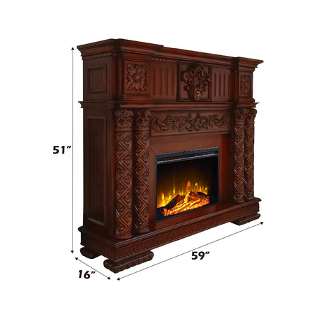 Vendome Cherry Fireplace - Ornate Home