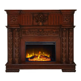 Vendome Cherry Fireplace - Ornate Home