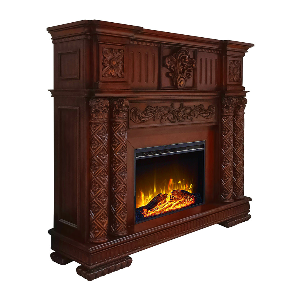 Vendome Cherry Fireplace - Ornate Home