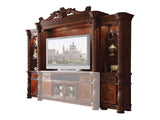Vendome Entertainment Center in Cherry - Ornate Home
