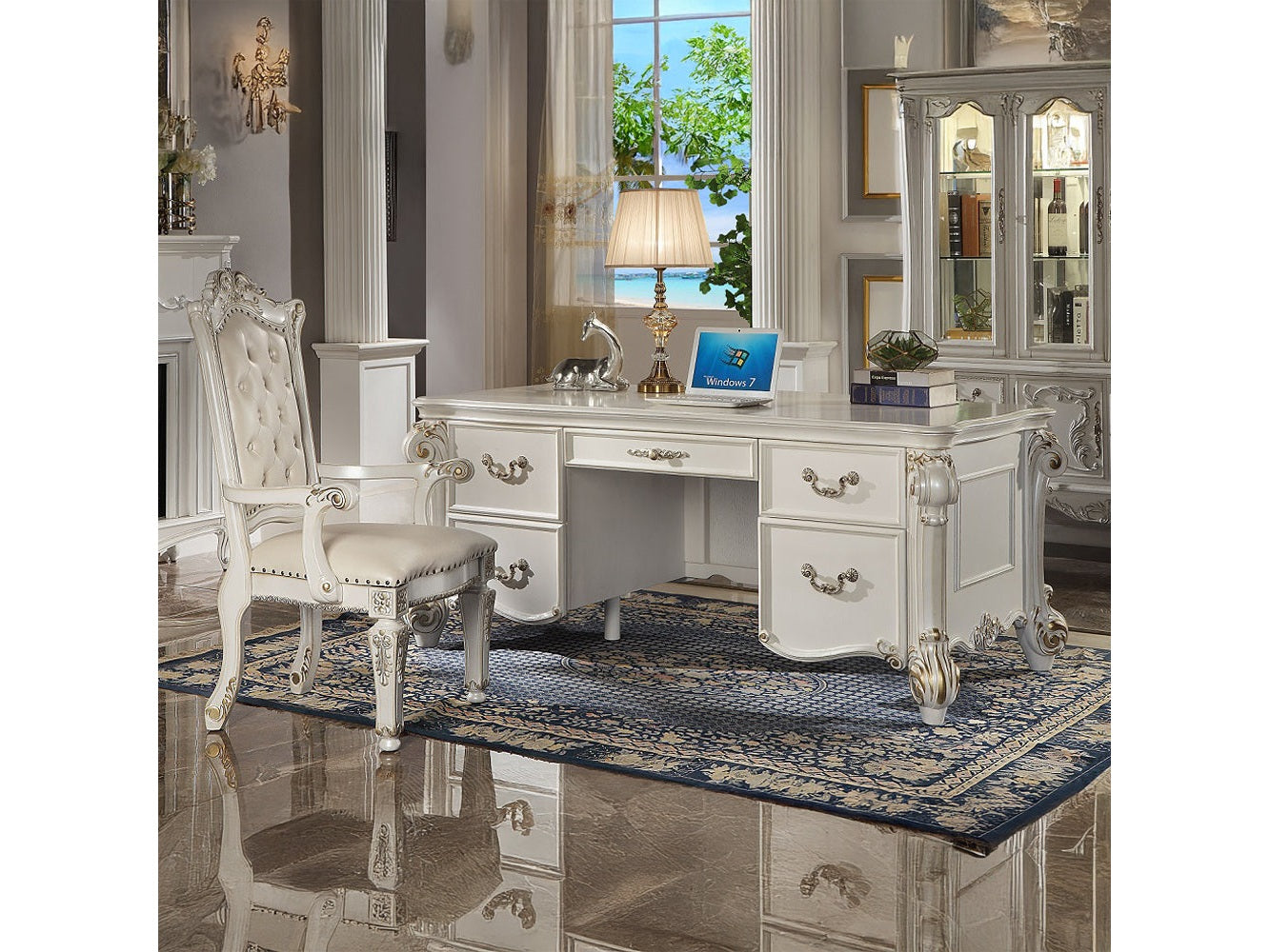 Vendome Executive Writing Desk - Ornate Home