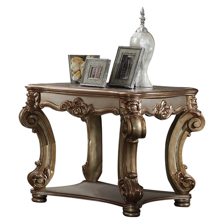 Vendome Gold Patina End Table - Ornate Home