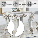 Vendome II Antique Pearl End table - Ornate Home