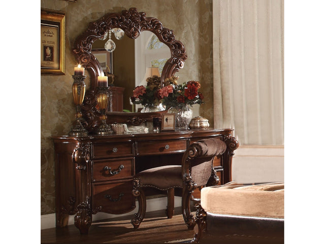 Vendome Landscape Mirror in Cherry - Ornate Home
