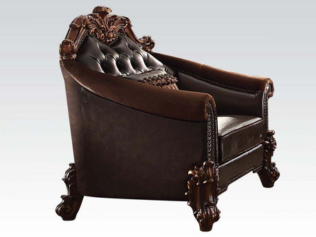 Vendome Living Room Chair in Cherry 53132 - Ornate Home