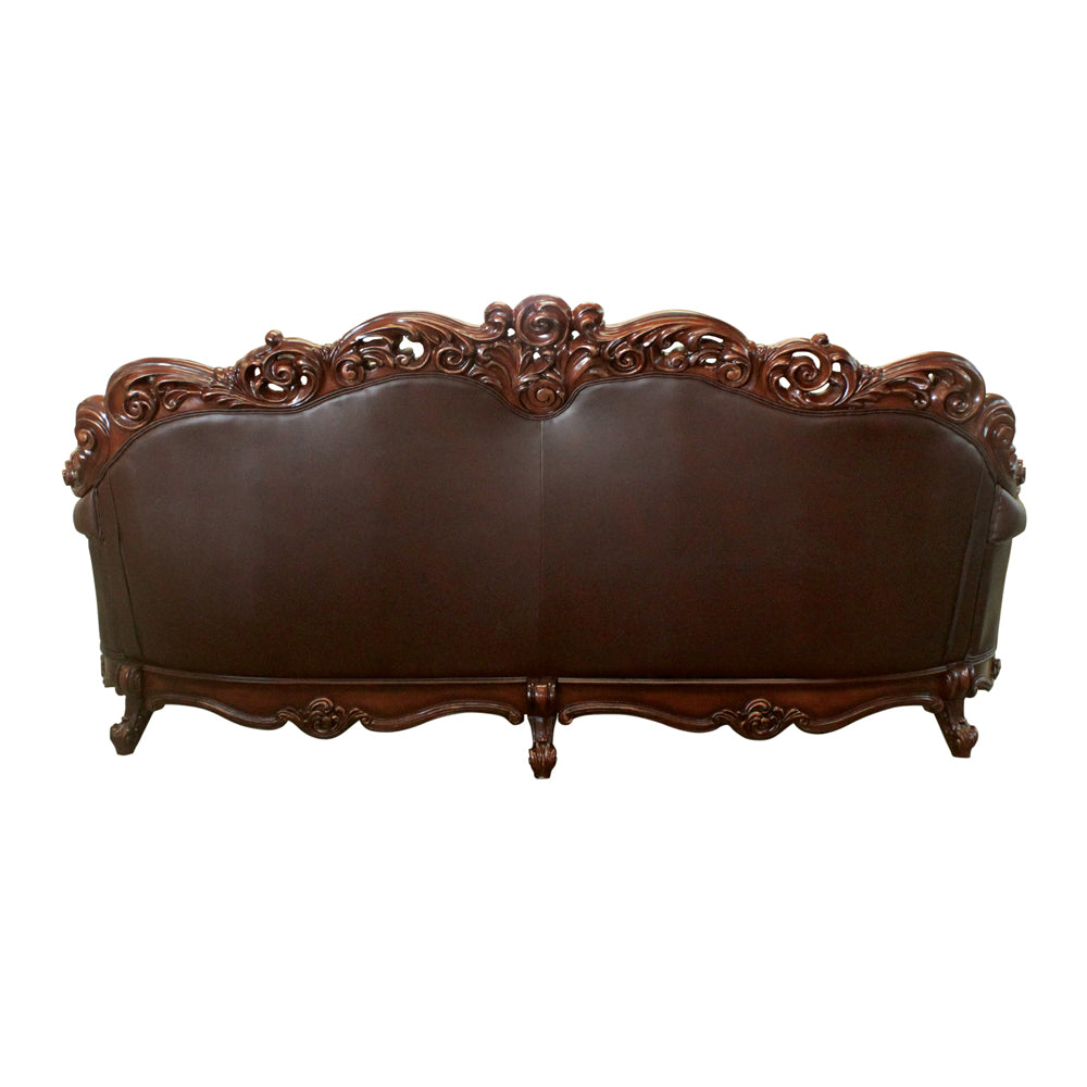 Vendome Oversized Sofa in Cherry - Ornate Home