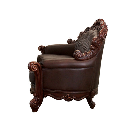 Vendome Oversized Sofa in Cherry - Ornate Home