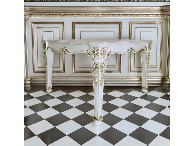 Vendome Pearl Counter Height Table - Ornate Home
